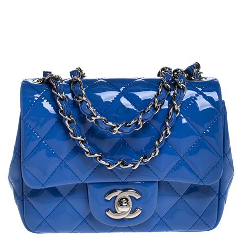 blue coco chanel bag